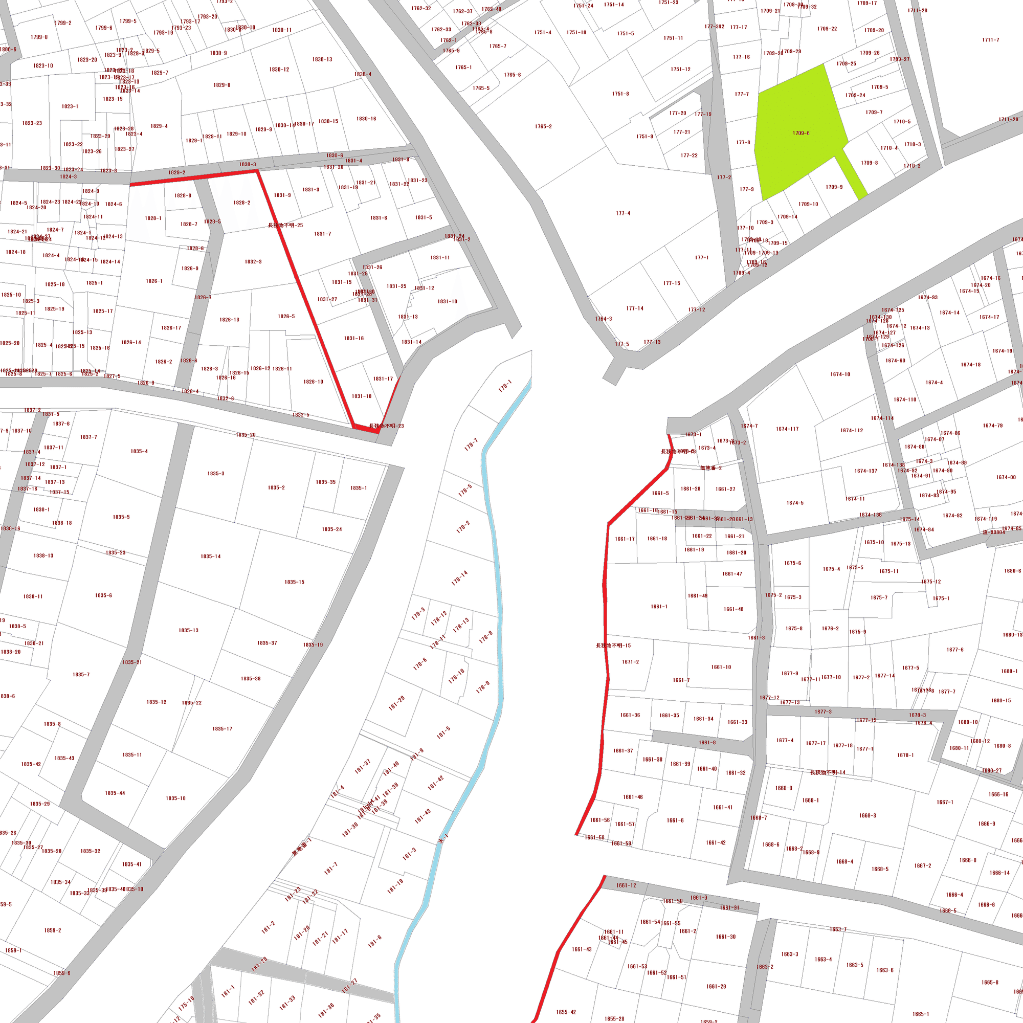 公図・地籍図で探る東京の暗渠、旧町村・昔の街の記憶｜tomoharkou