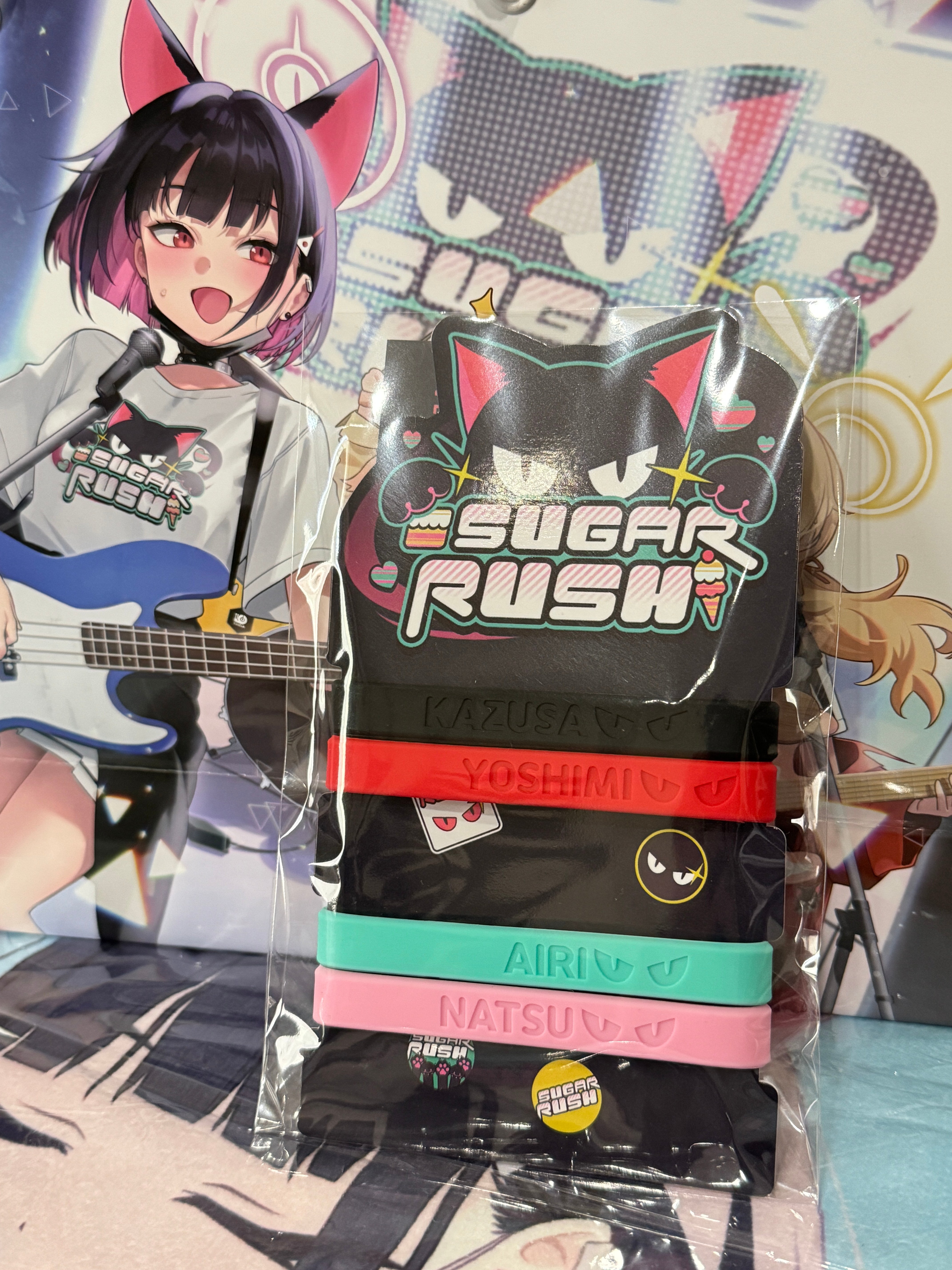【まとめ販売／韓国 公式グッズ】ブルーアーカイブ シュガーラッシュ ブレスレット まとめ販売／韓国 公式グッズ】ブルーアーカイブ シュガー