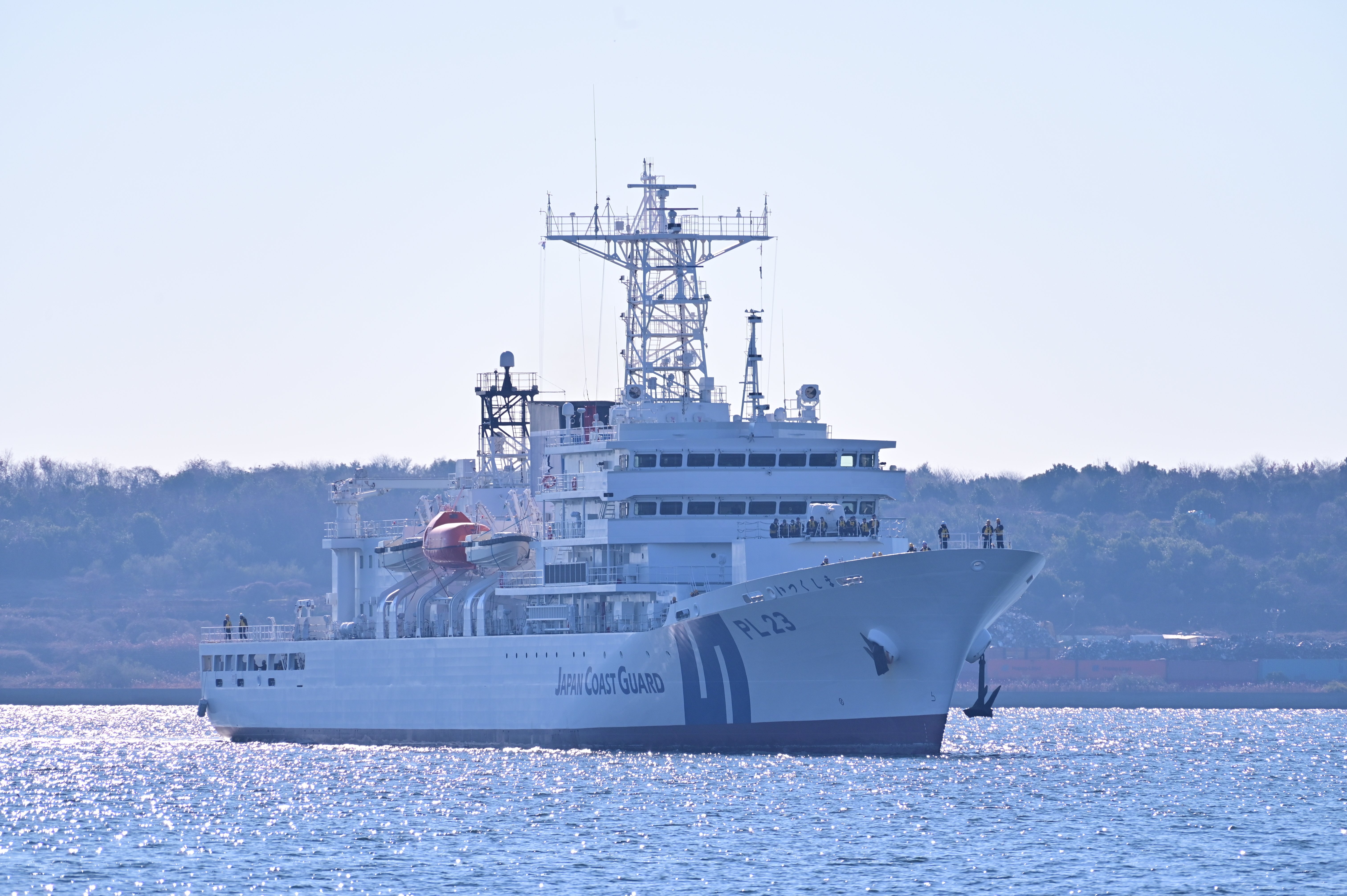 海上保安庁の新鋭練習船「いつくしま」が東京港に初入港｜ユキカゼ
