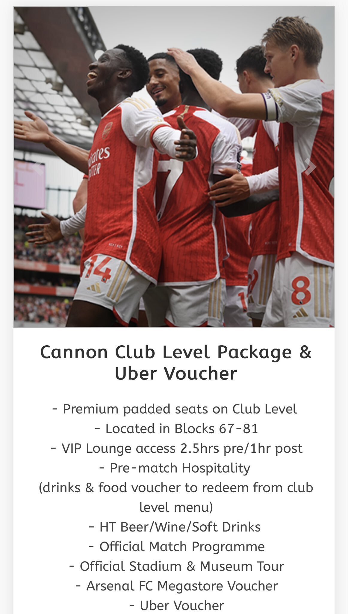 アーセナル現地観戦の記録✏️💫｜saku