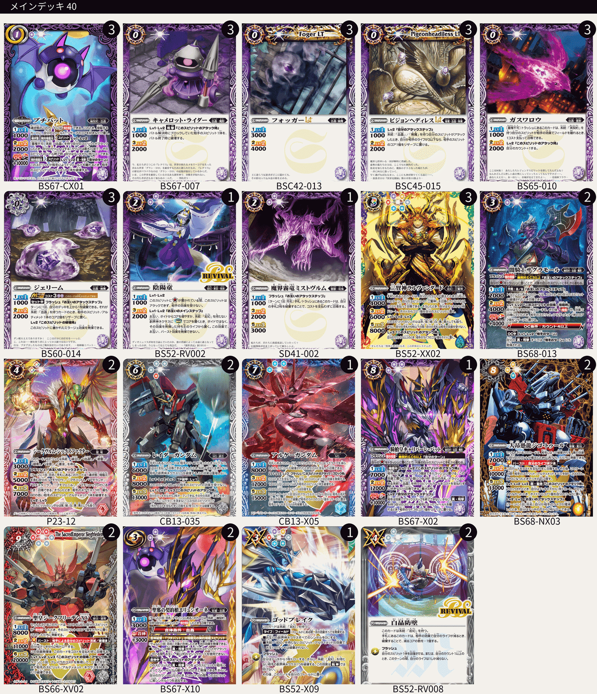 バトスピ プチバット デッキ 最新デッキ開発「幽契約デッキ」 - デッキ特集｜Battle Spirits