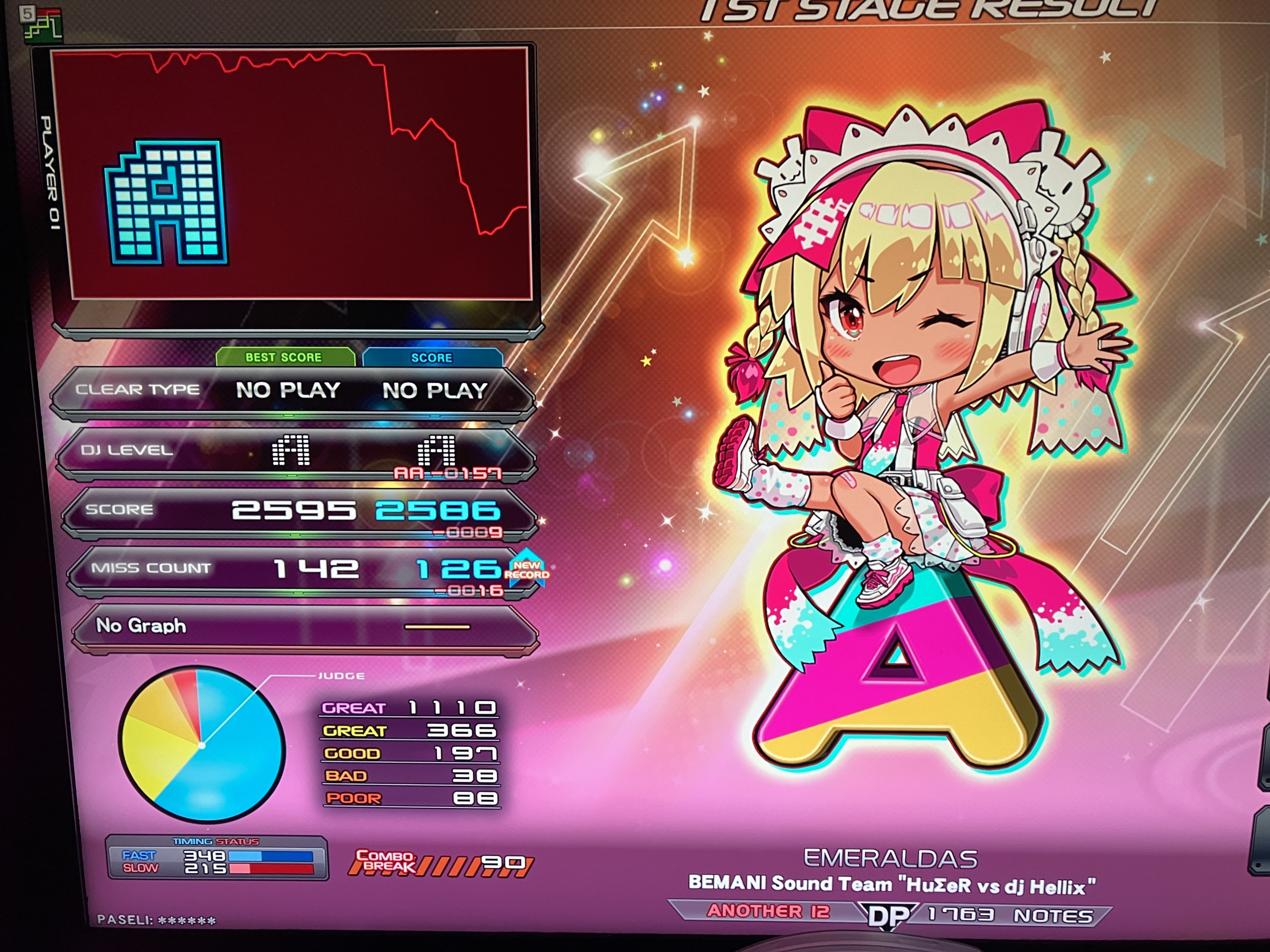 sdvx】俺が暴龍天各コース初合格したときのリザルトを晒す