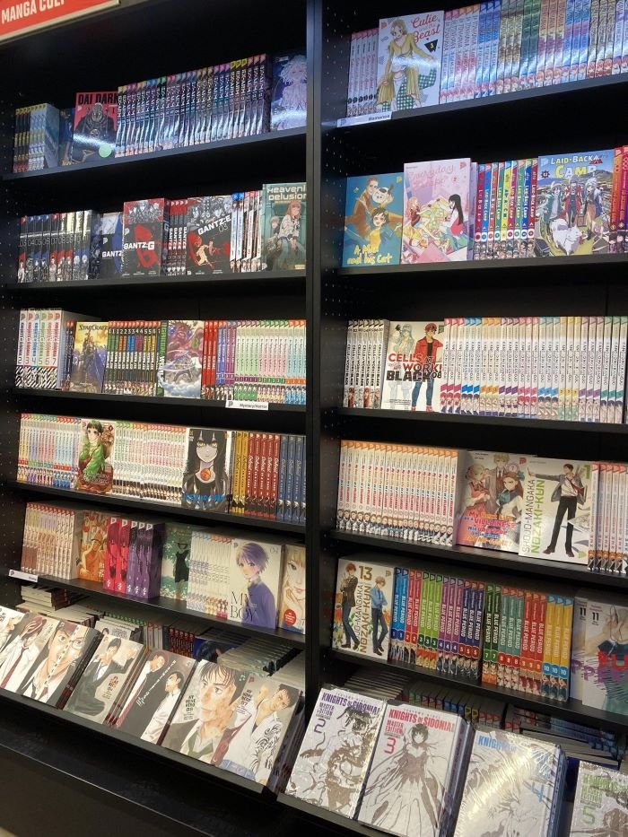 筆者が去年まで住んでいたドイツの街の漫画ショップ