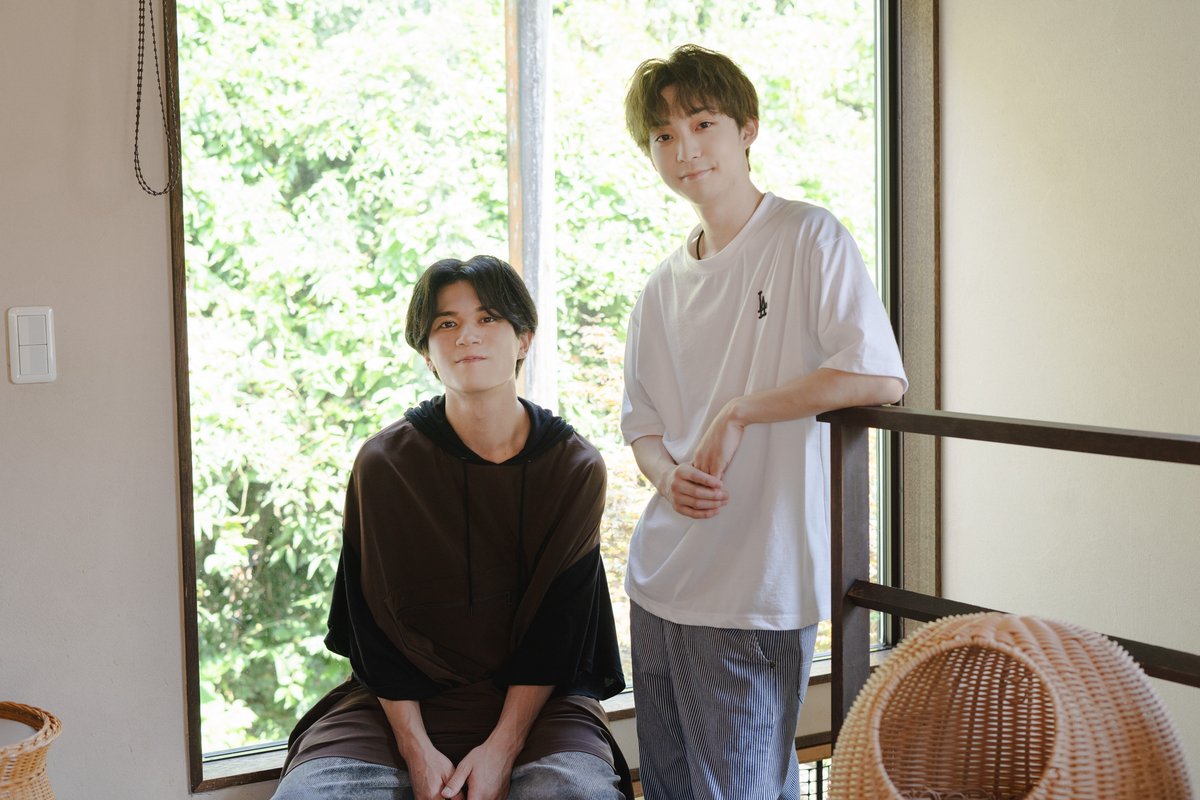 （左から）蒼木 陣、北園紫音
