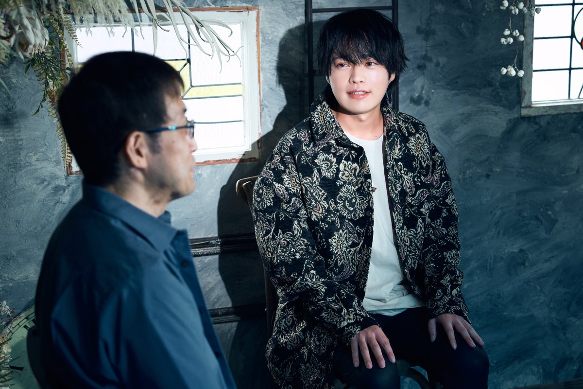 推しを目の前に少し緊張気味の堀江さん