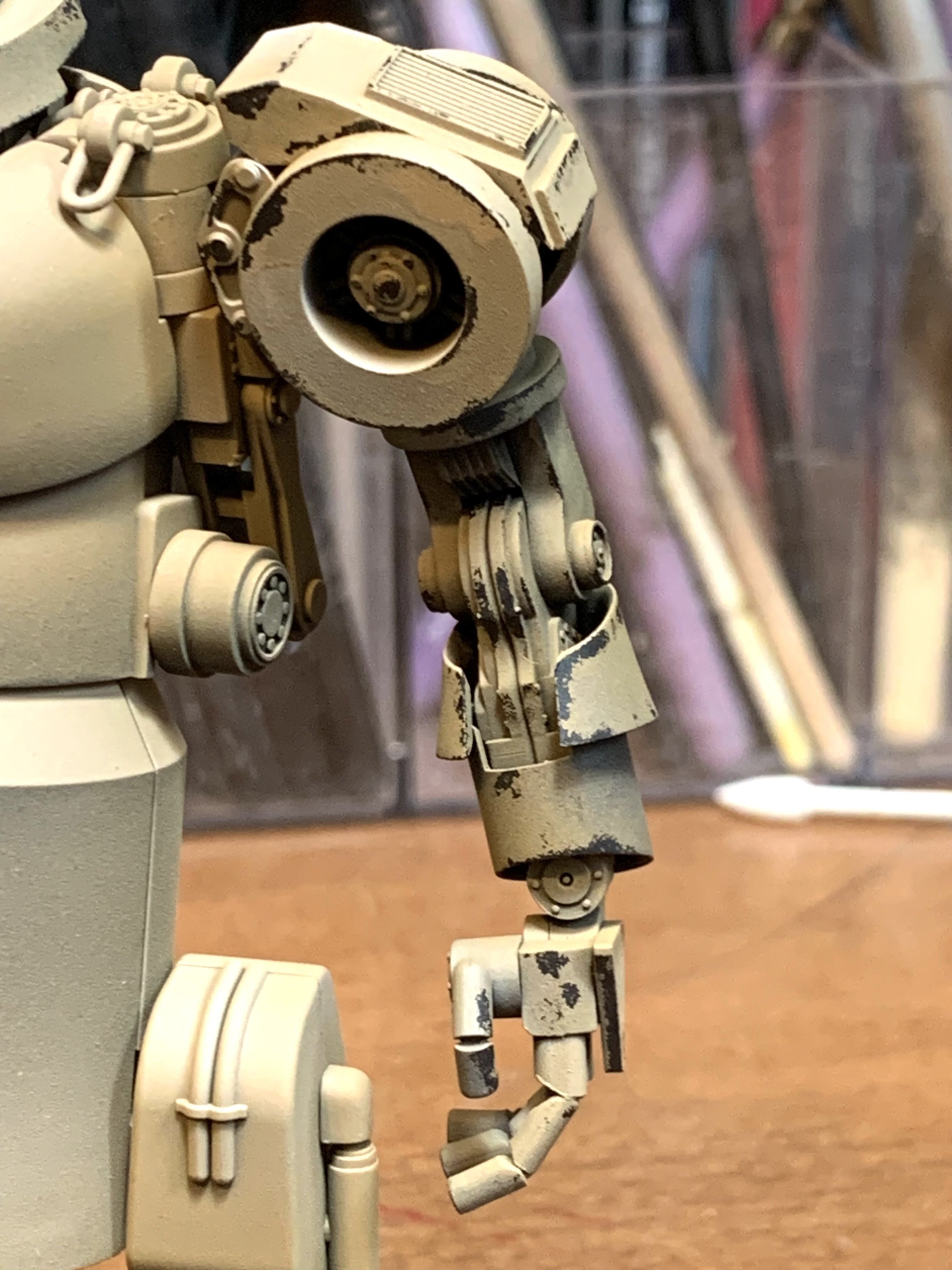 オリジナルメカ「Ⅳ号人型重機」のプラキットが新仕様で再び顕現