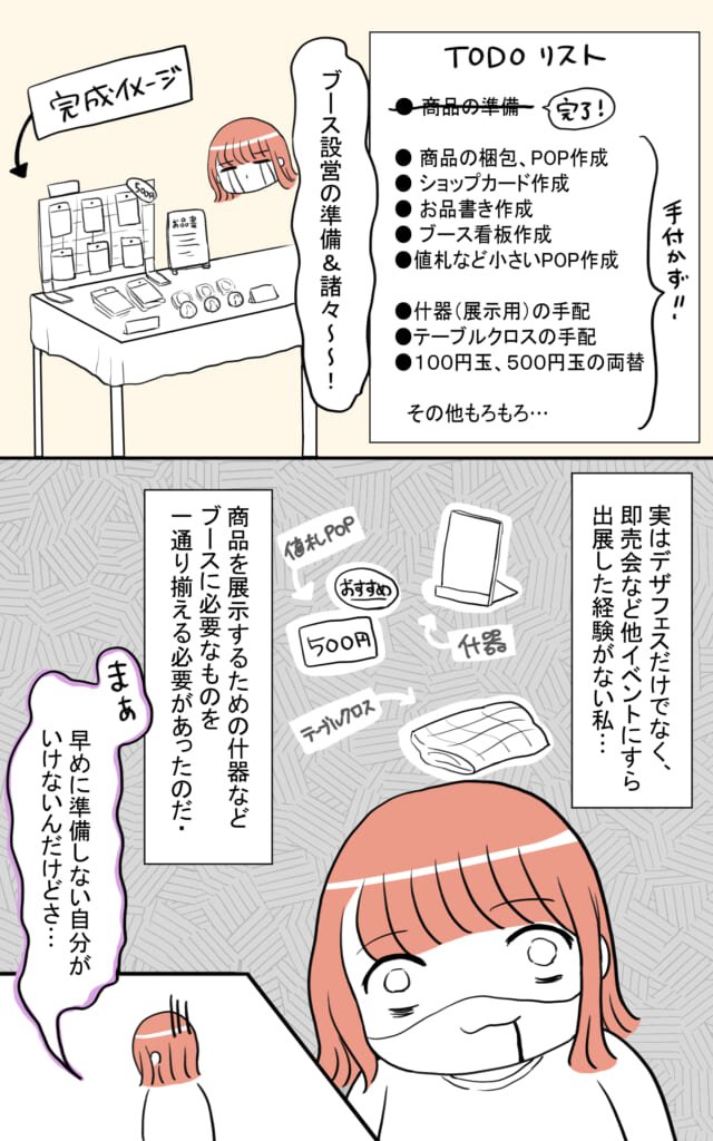 オタクがデザフェスに出展した話