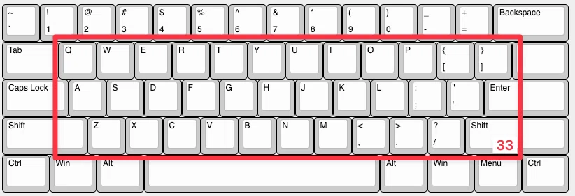 プログラミングのための40%キーマップ[moNa]｜Naoki |電電猫猫