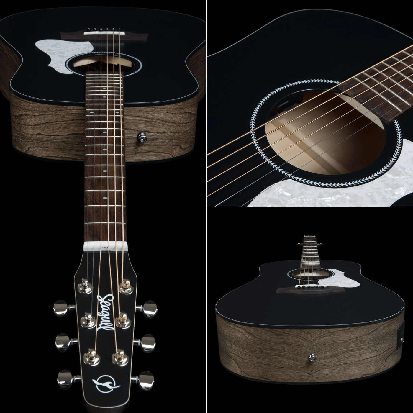 s*j様 アコースティックギター　シーガルS6クラッシック　ブラック　エレアコ SeagullS6 Classic Black A/E【オンラインストア限定】商品詳細