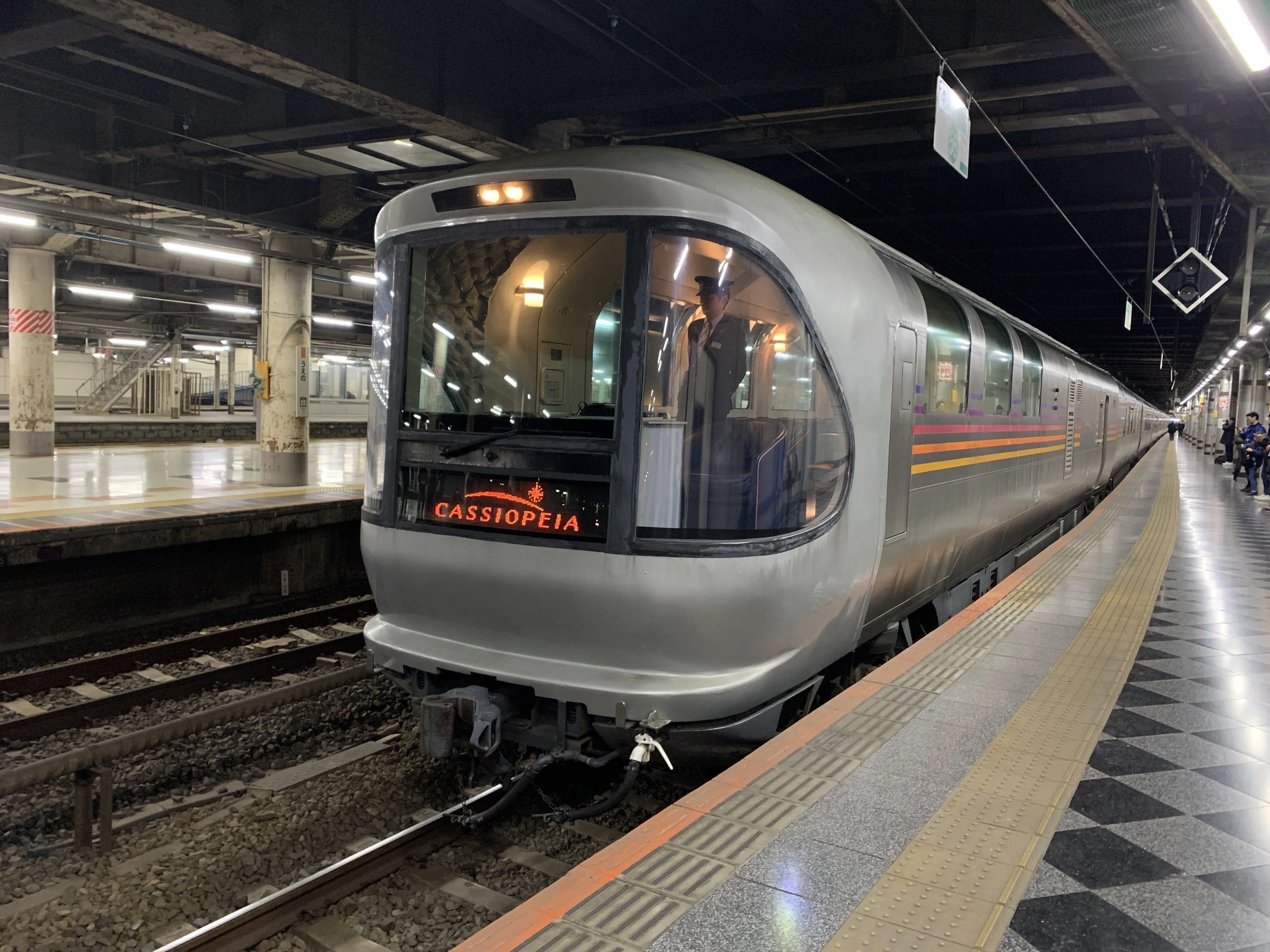 カシオペアに乗車｜綿貫渉