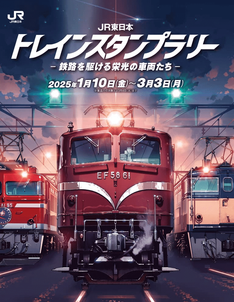 トレインスタンプラリー 全6駅 2025 JR東日本トレインスタンプラリー(4/4)まとめと1stステップ