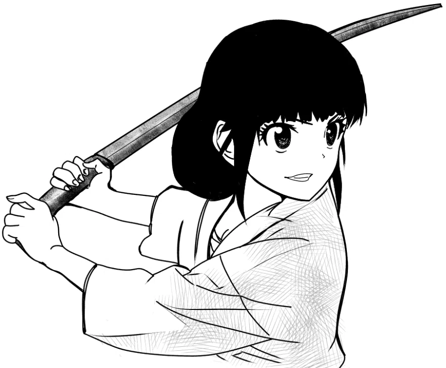 👧🏻祖母17歳Verを描いてみた！｜OSAKA
