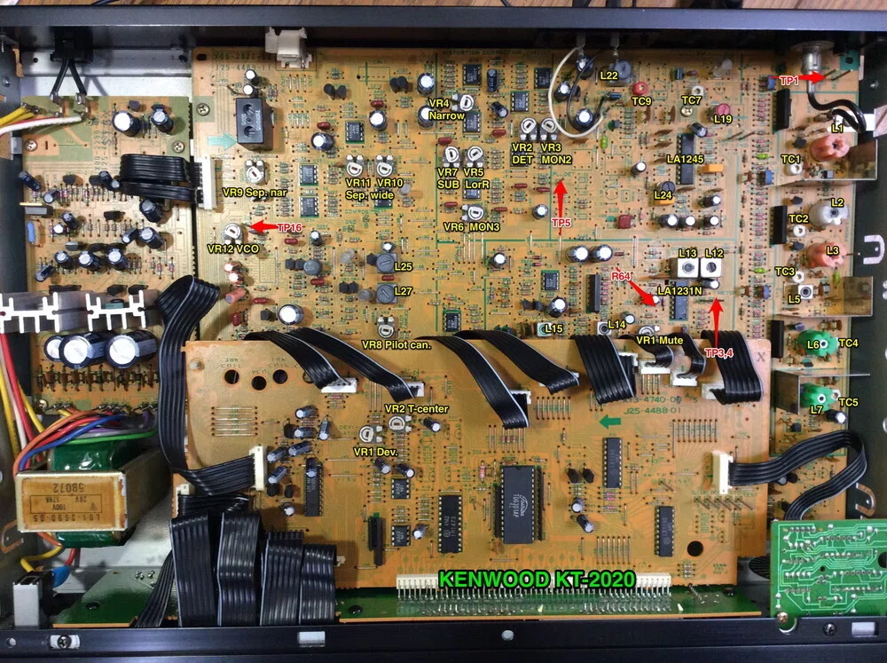 KENWOOD KT-2020 修理調整記録6｜BLUESS Laboratory
