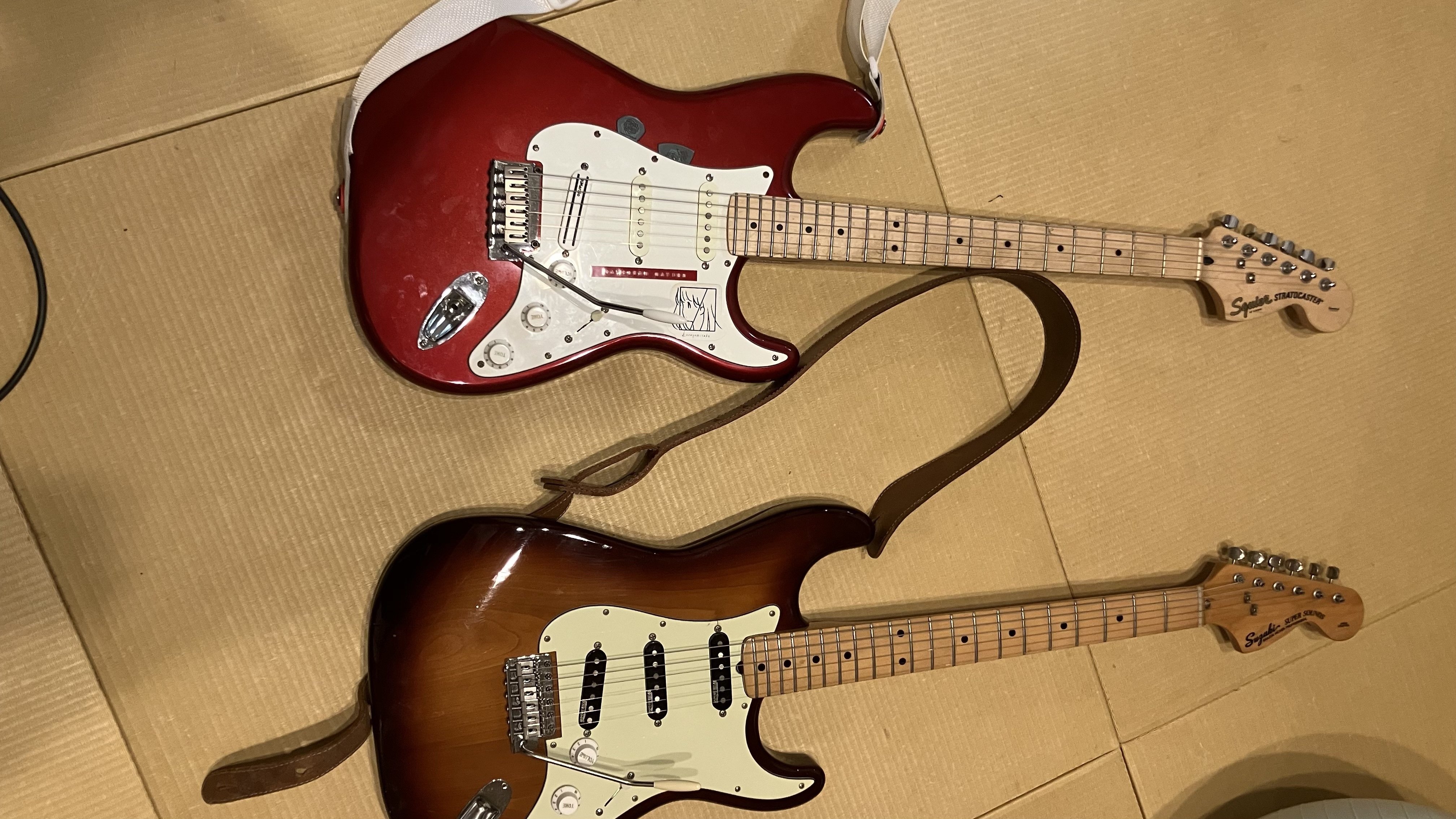ジャパンヴィンテージのストラトが来たけどやっぱりうちのが好きかも