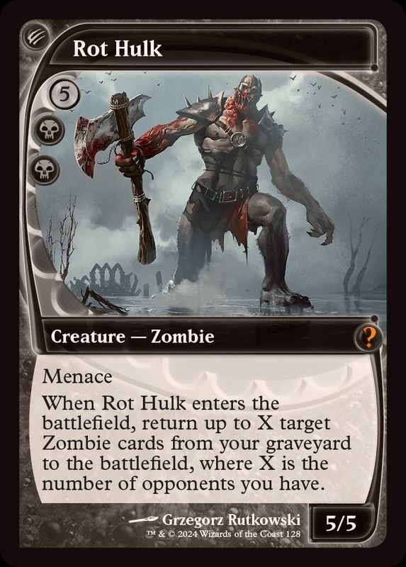 速報】あの《Rot Hulk》が日本語で再録！！霊気走破統率者デッキ