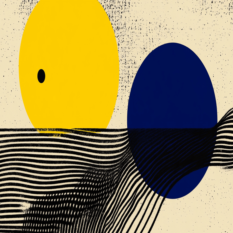 Midjourneyで抽象的イメージ｜GAUCHO