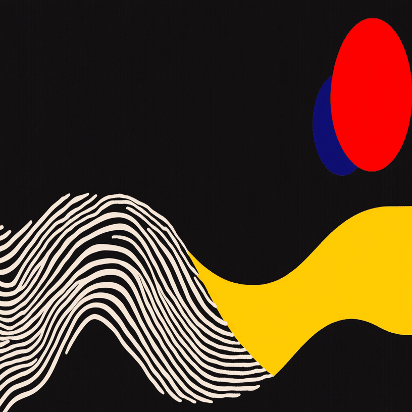 Midjourneyで抽象的イメージ｜GAUCHO