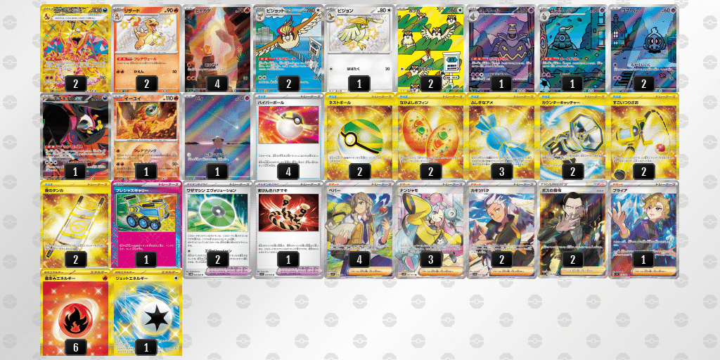 全文無料】シティリーグS3 準優勝 ピジョリザ 【バトルパートナーズ