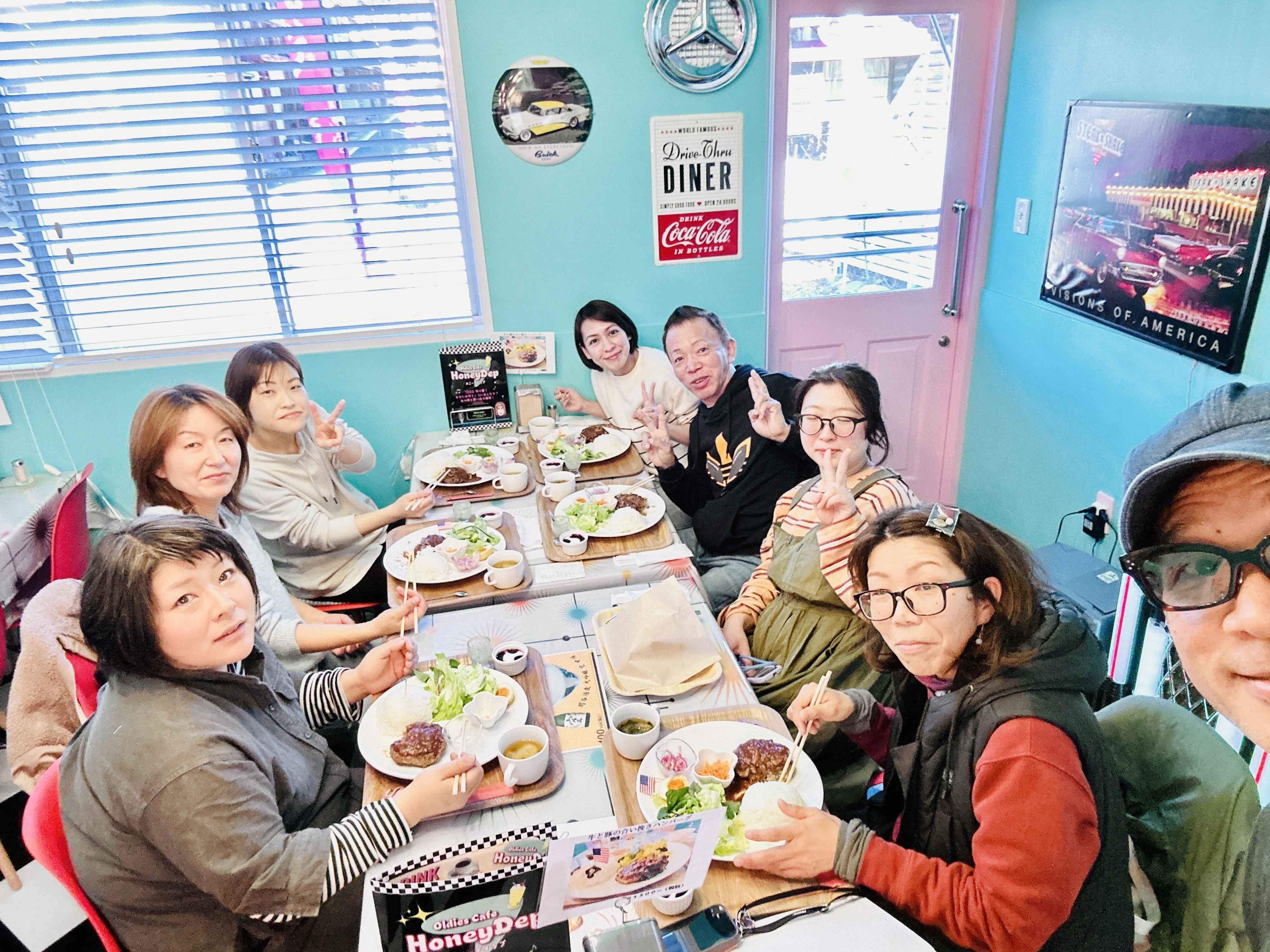 The first business day of 2025 at Cafe Honey Dip was overflowing