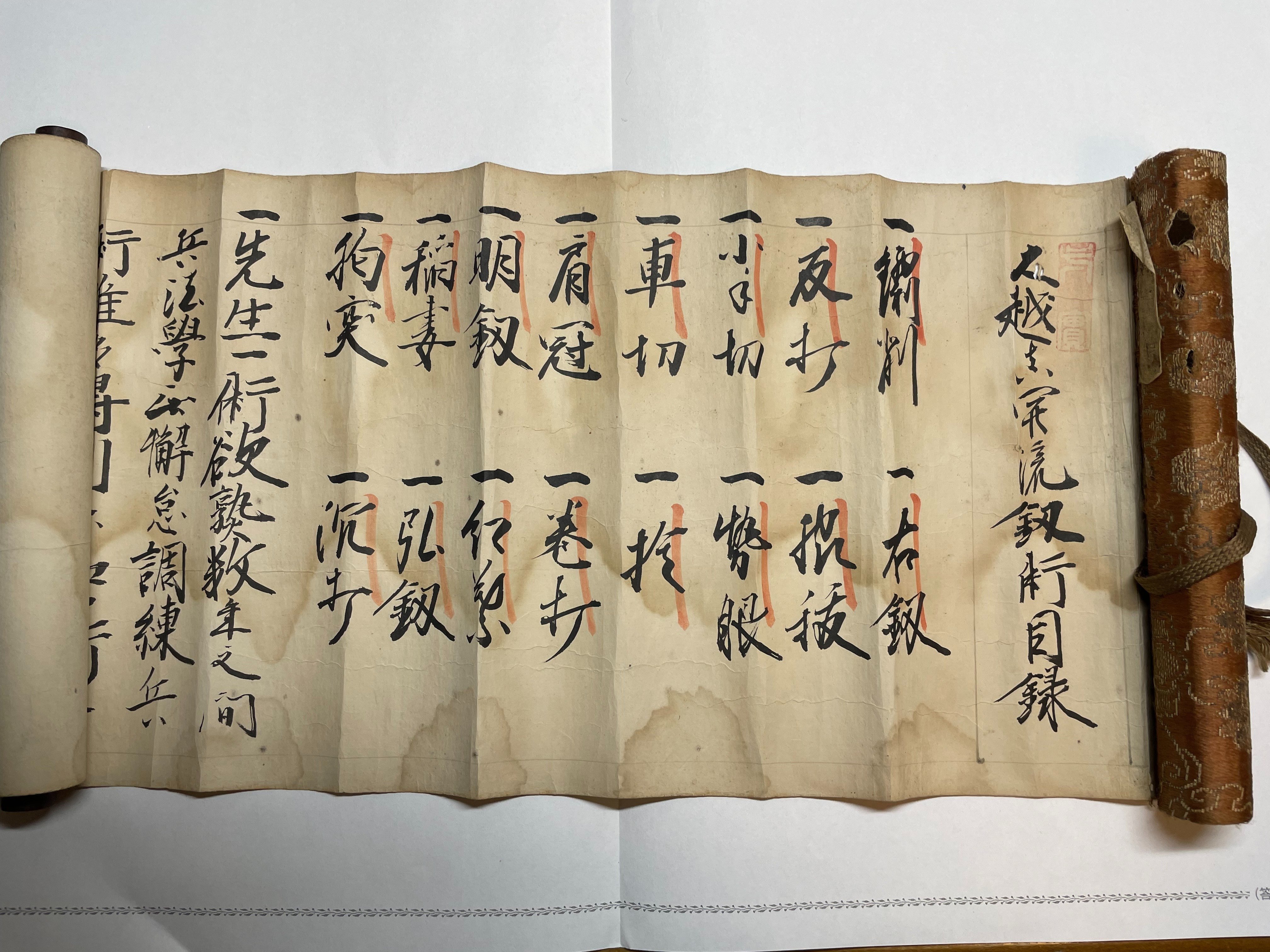 史料紹介 遠藤彦作の剣術目録｜加藤拓哉