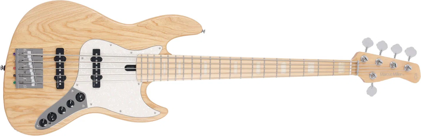 マーカス×Sireの大定番5弦ベースが「V7 ASH REISSUE 5-String」として