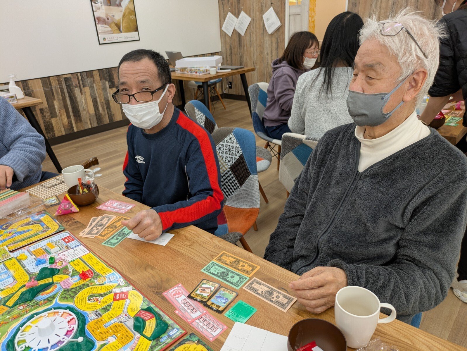 1/25 レクリエーション（人生ゲーム）を開催｜リハスワーク京都桂川