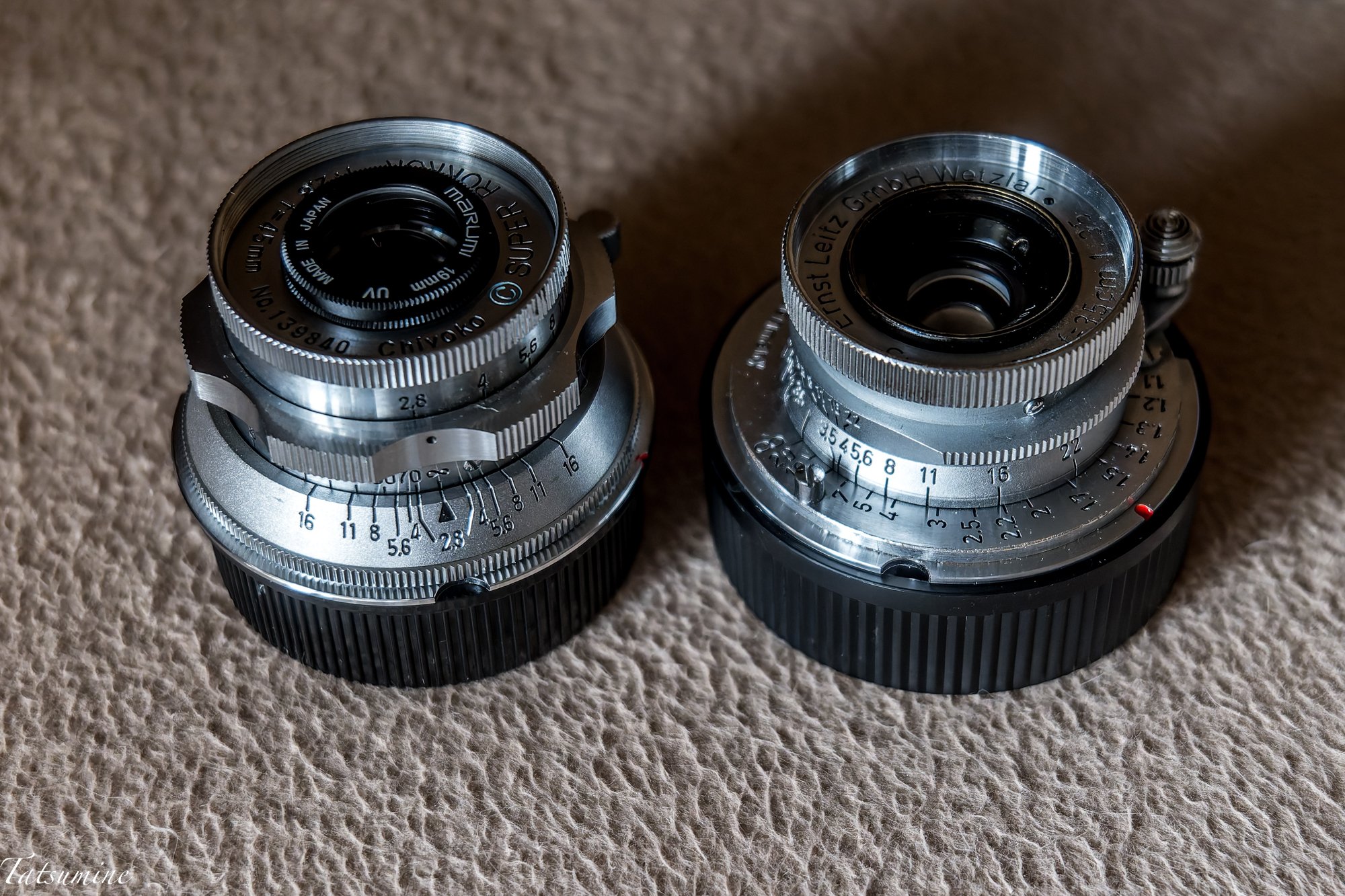 梅鉢という異名のSUPER ROKKOR 45mm F2.8|tatsumine 梅鉢という異名のSUPER ROKKOR 45mm F2.8|tatsumine
