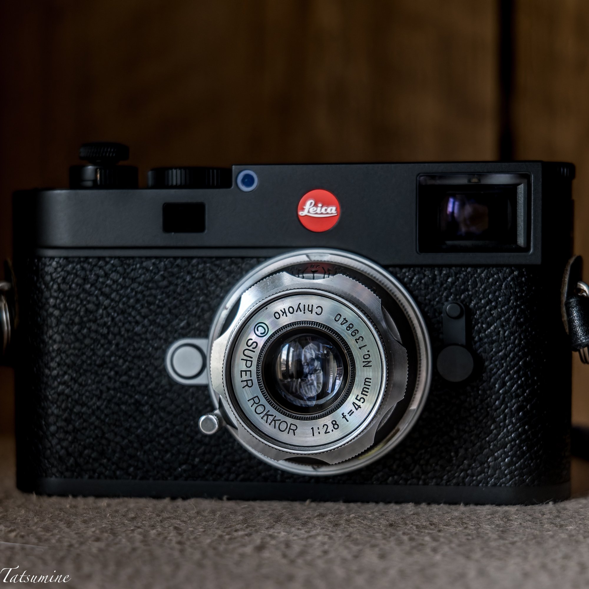 梅鉢という異名のSUPER ROKKOR 45mm F2.8|tatsumine 梅鉢という異名のSUPER ROKKOR 45mm F2.8|tatsumine