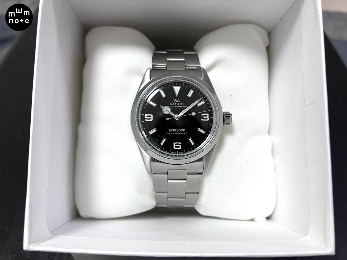 2025年2本目の自店以外の時計：everyone Time Traveler by VAGUE WATCH 