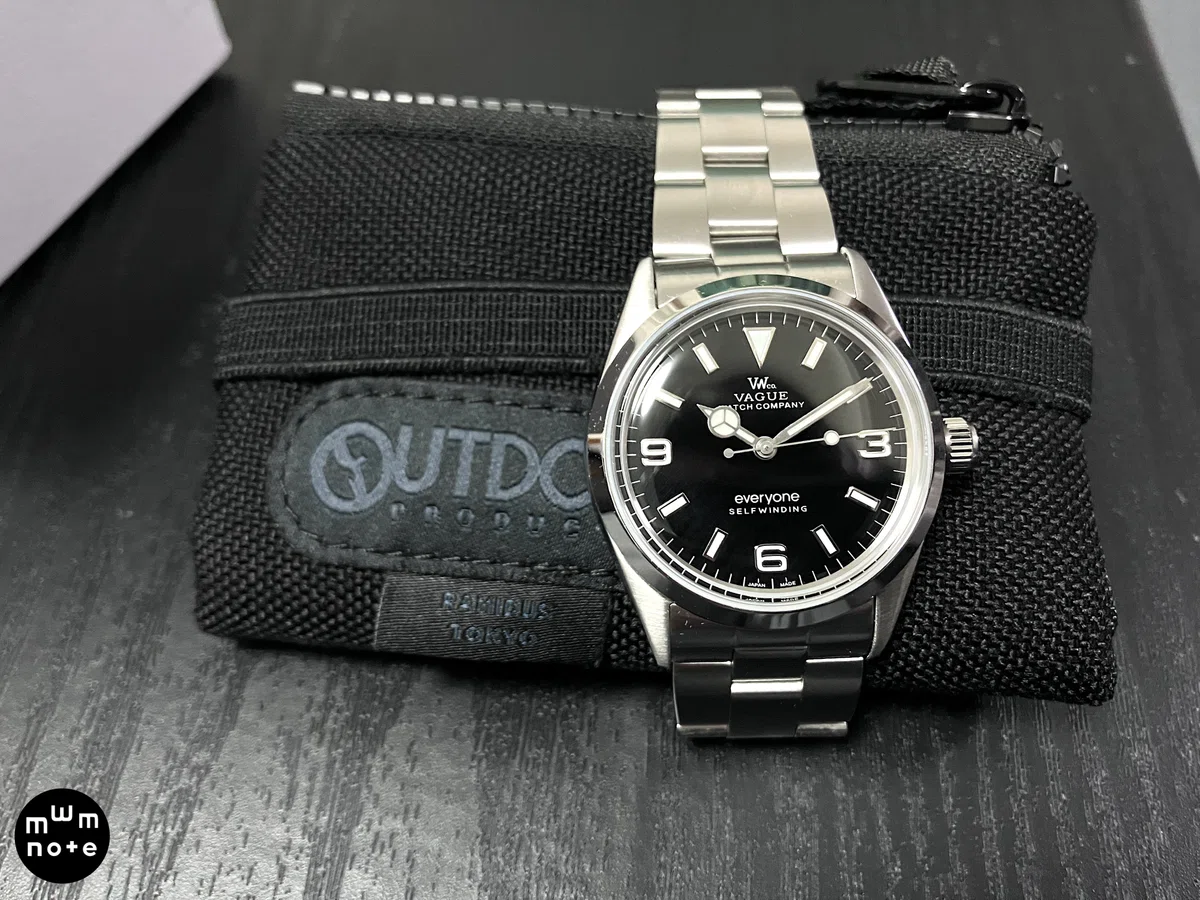 2025年2本目の自店以外の時計：everyone Time Traveler by VAGUE WATCH 