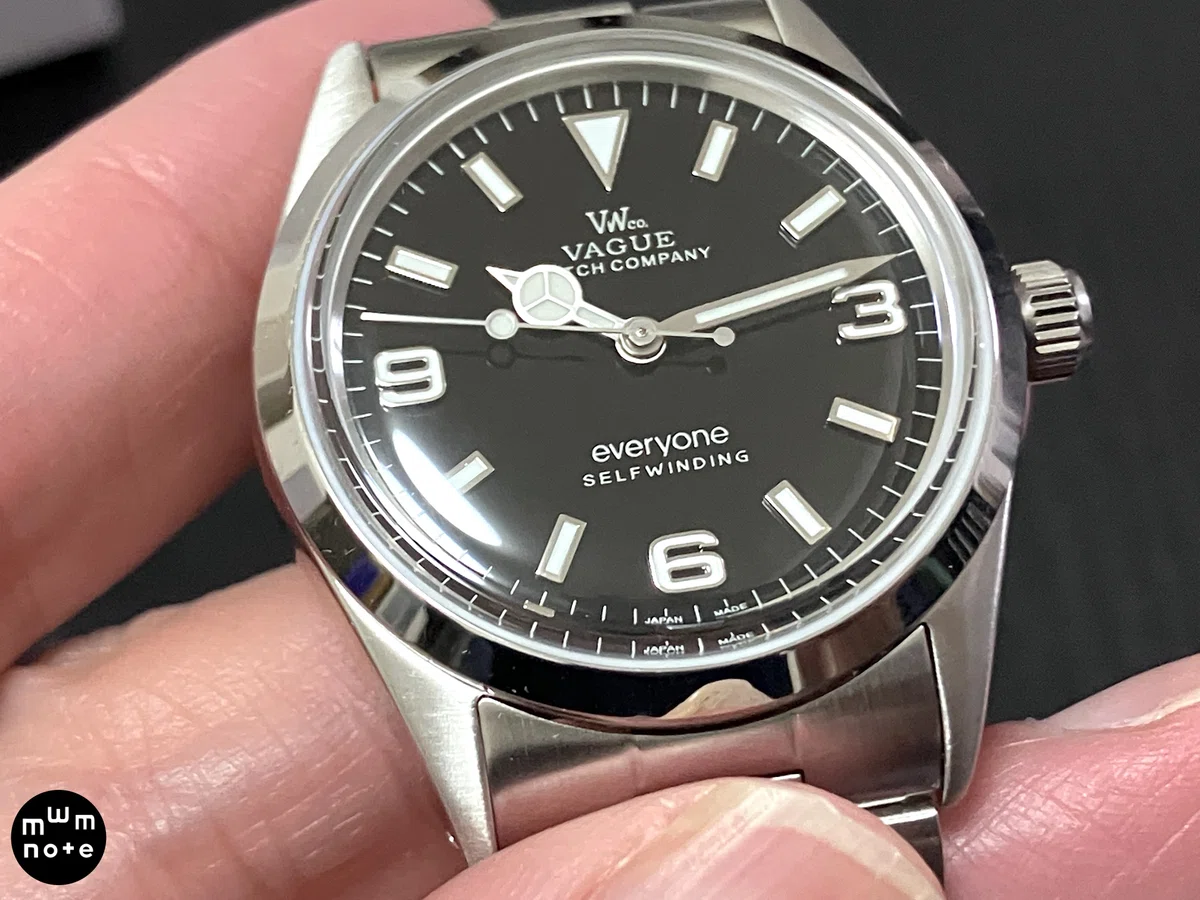 2025年2本目の自店以外の時計：everyone Time Traveler by VAGUE WATCH 