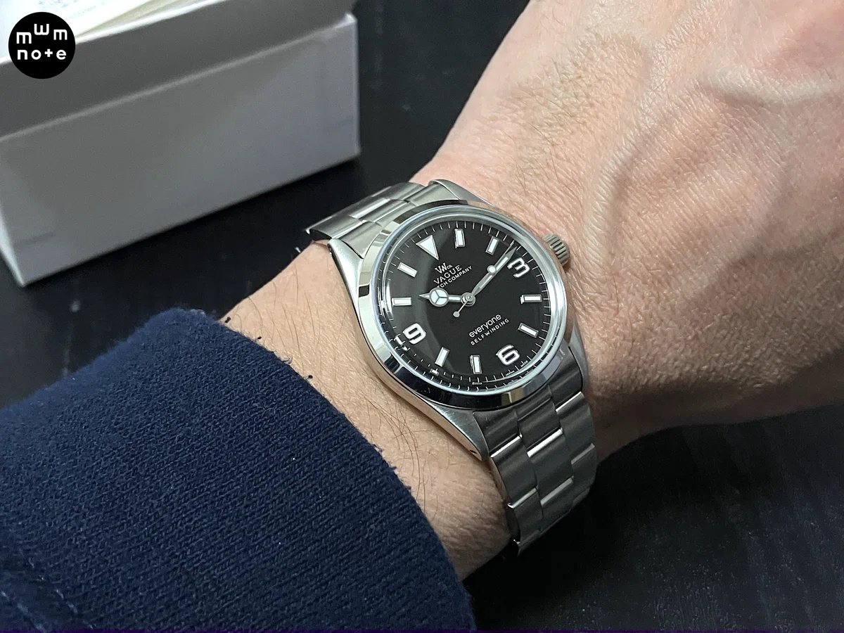 2025年2本目の自店以外の時計：everyone Time Traveler by VAGUE WATCH 