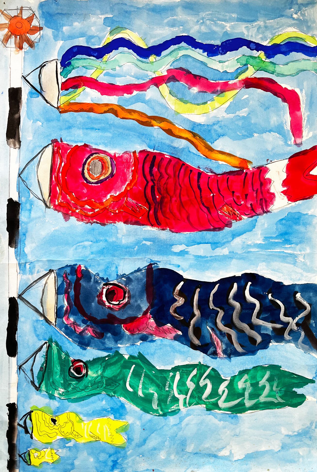 小さい頃描いた絵がでてきたよー 【その6】｜鹿角時計