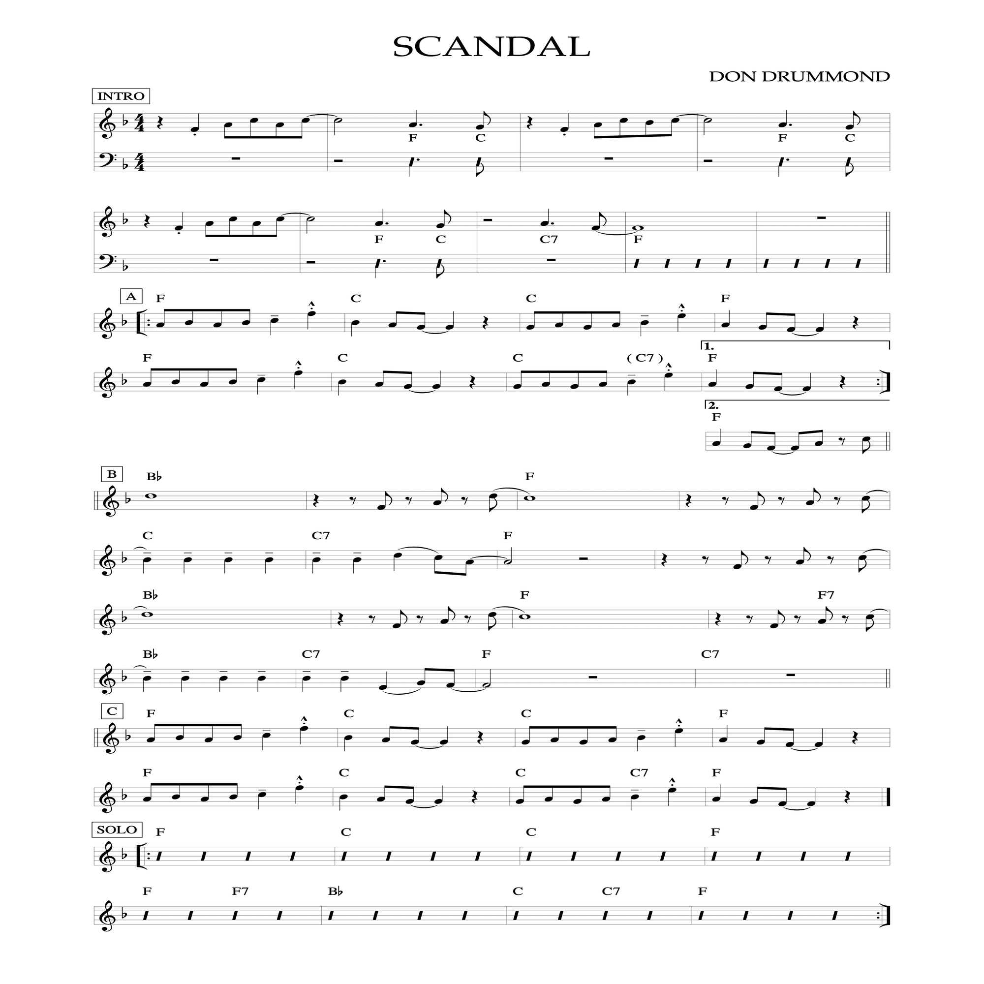 SCANDAL SKA｜AUTHENTIC SKA STANDARD