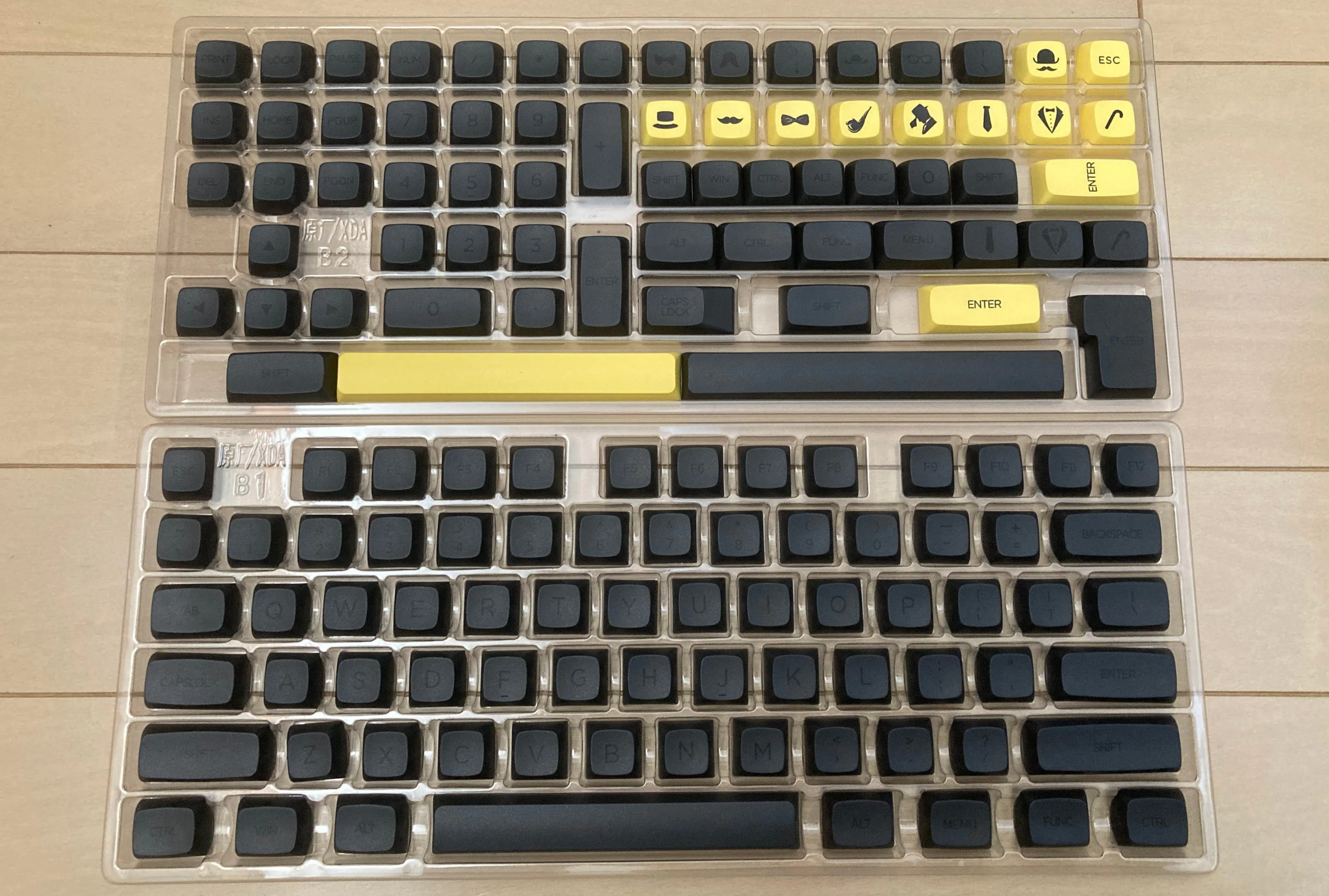 墨色】YMDK 125 ZDA プロファイル XDA v2 キーキャップのレビュー