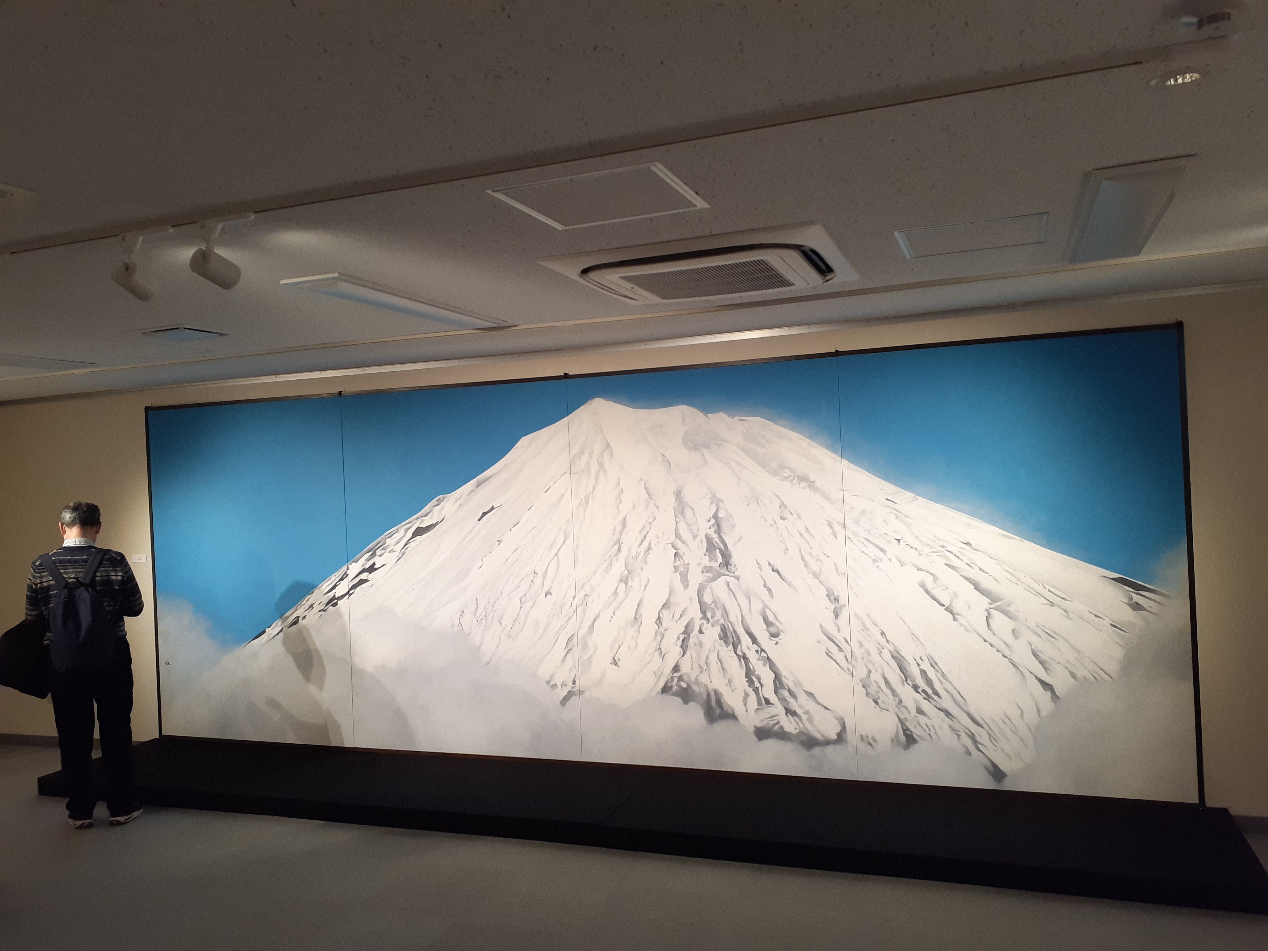 訪廊日記】【「―無窮の姿― 日本画家が描く富士山展