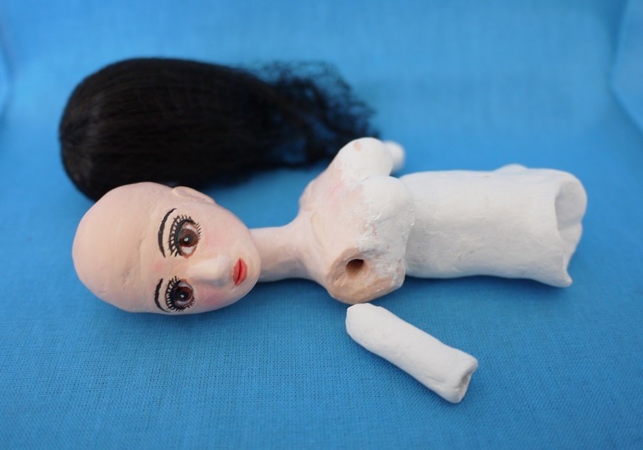 初めて「球体関節人形」を作った話｜doll-modeler3