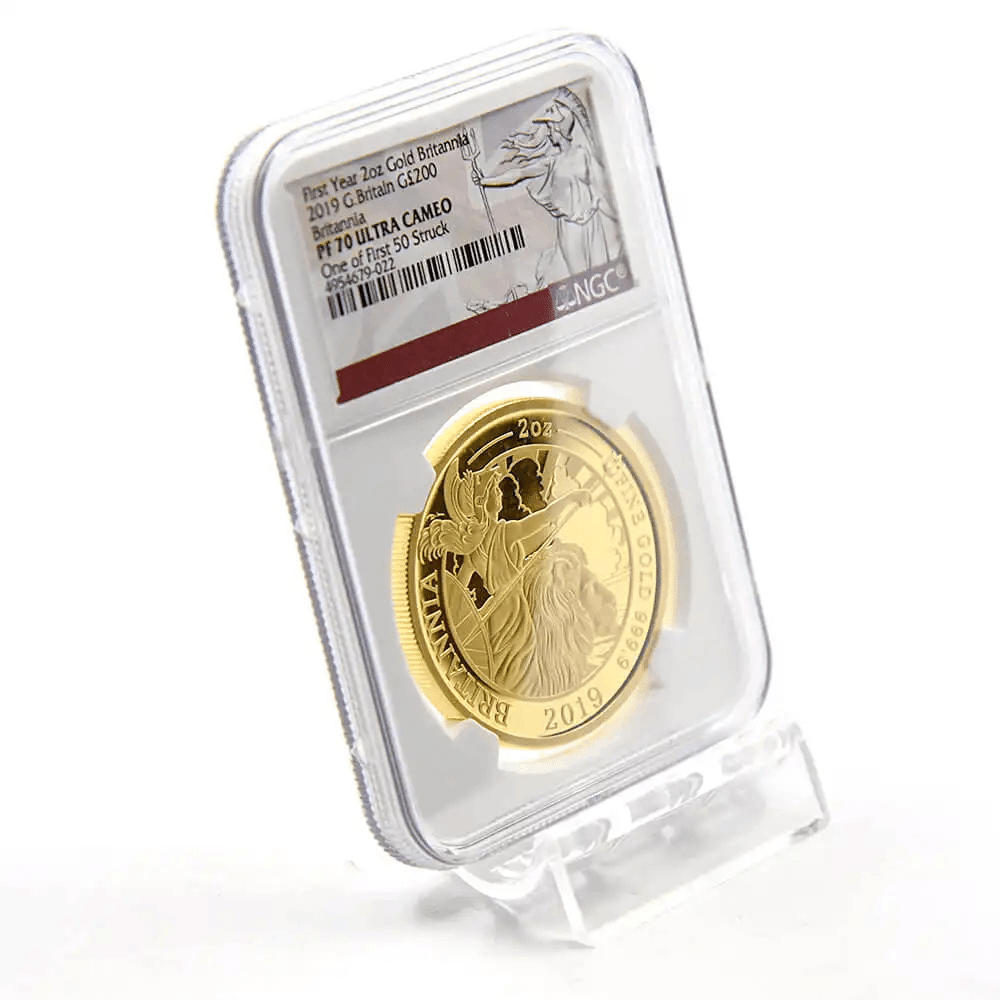 2019 エリザベス2世 ブリタニア 200ポンド2オンス金貨