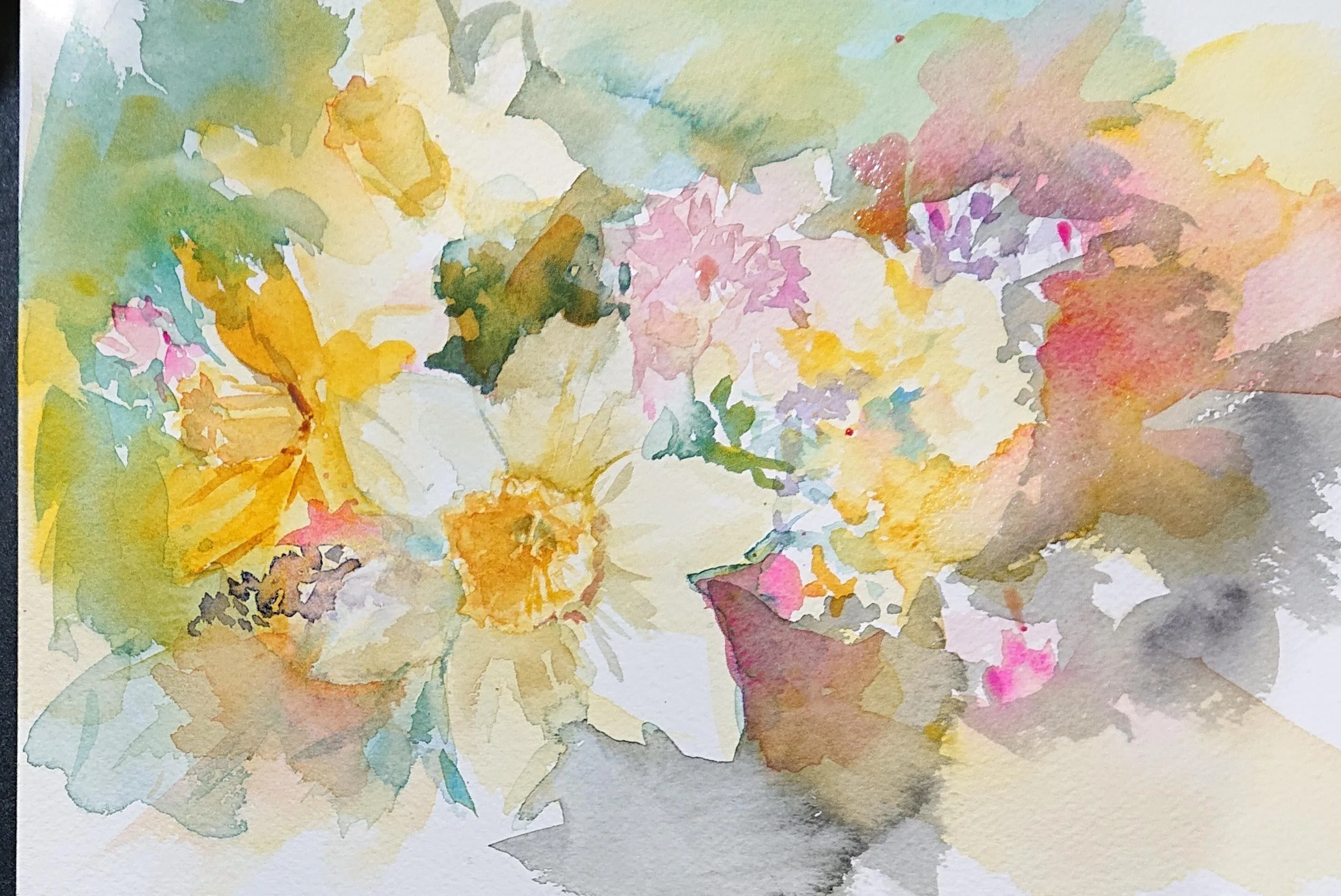 小さな水彩画 花など｜東裕子(HigashiYuko)のブログー朝露日誌ー