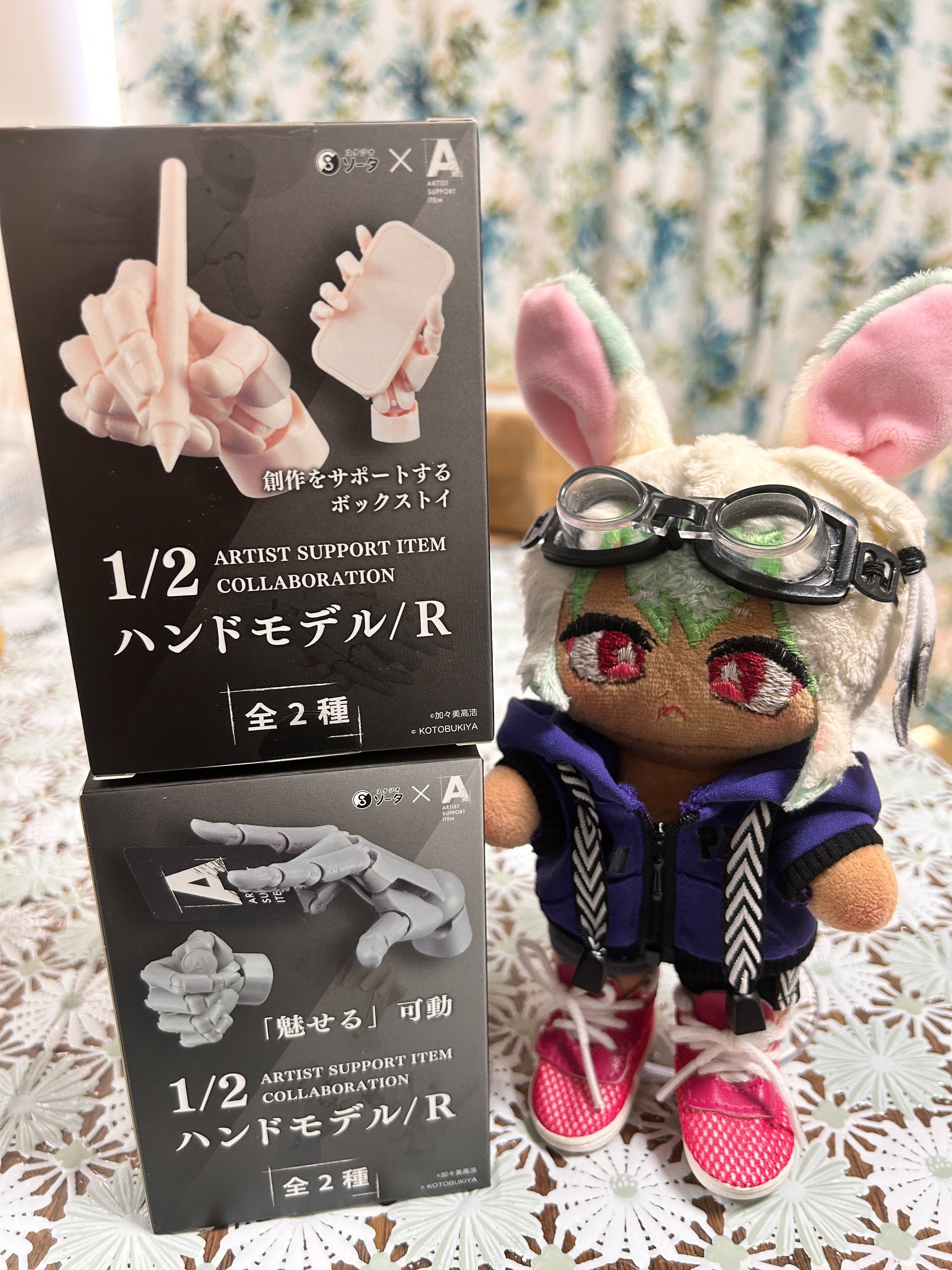 コトブキヤの1/2ハンドモデルをお迎えした｜ちょこぱい