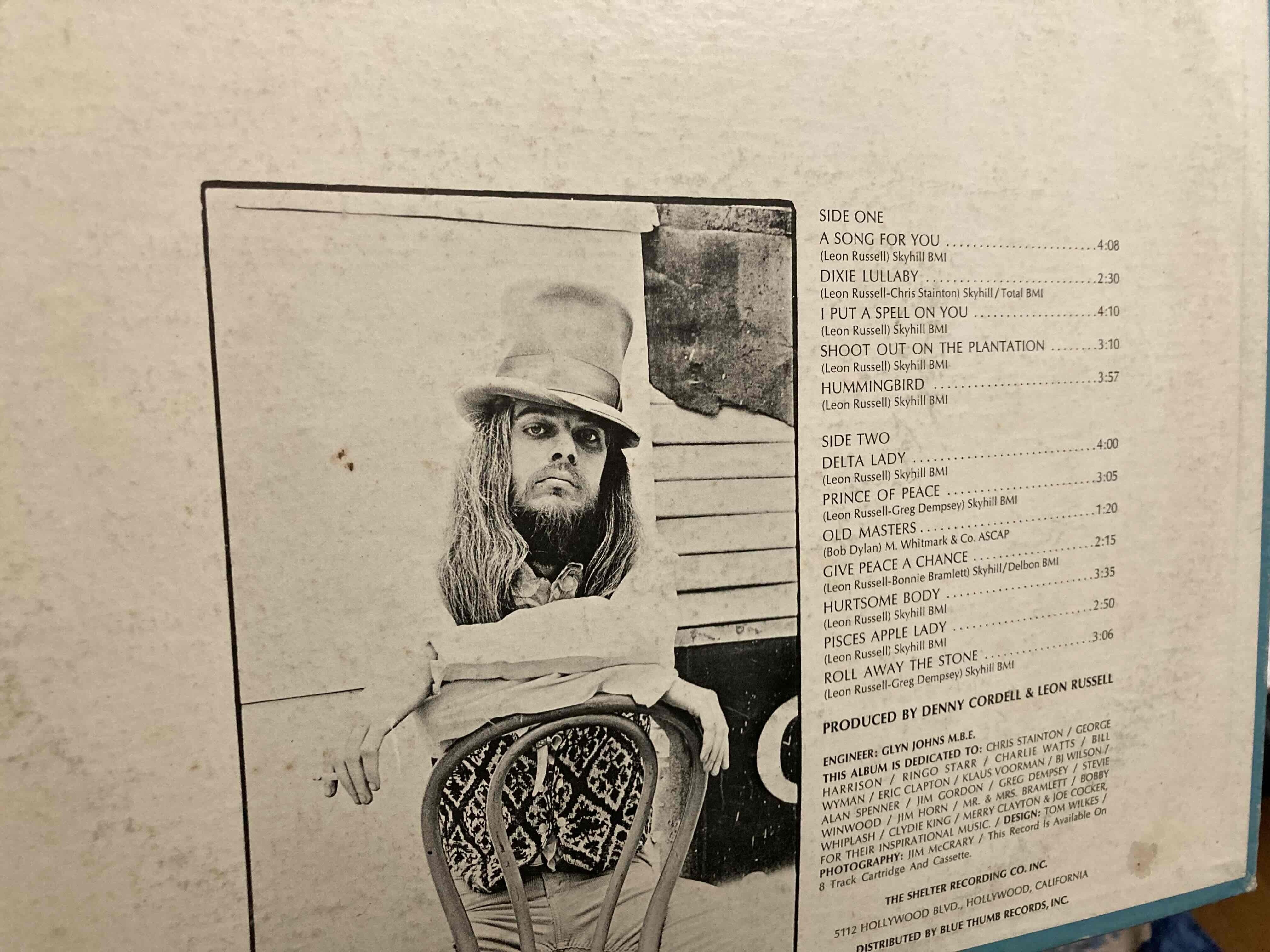 Leon Russell [ Same ] Shelter SHF-1001｜naruru's Record