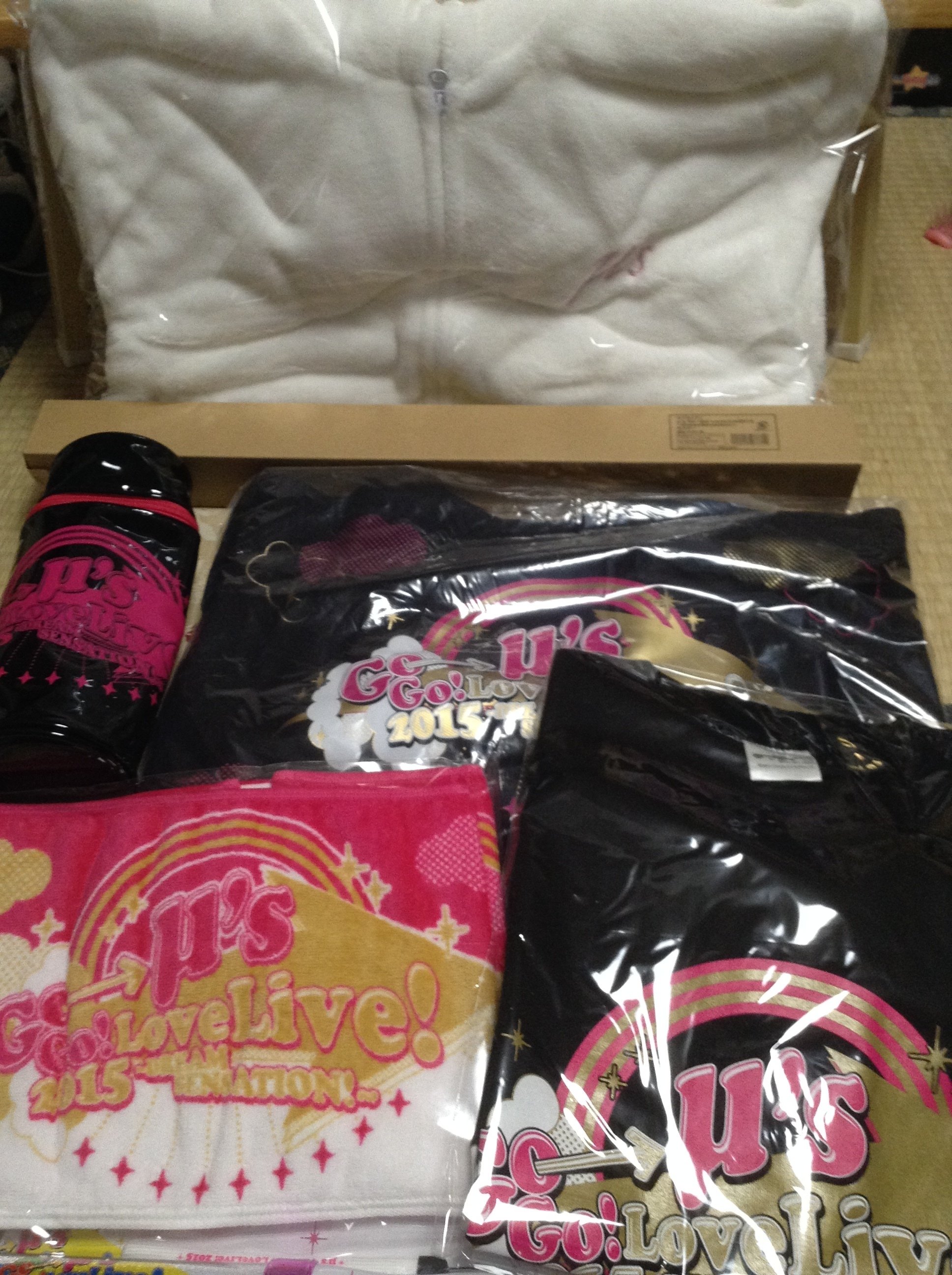 ❤️ラブライブ2015セットGo→Go「もこもこパーカー☆バッグ