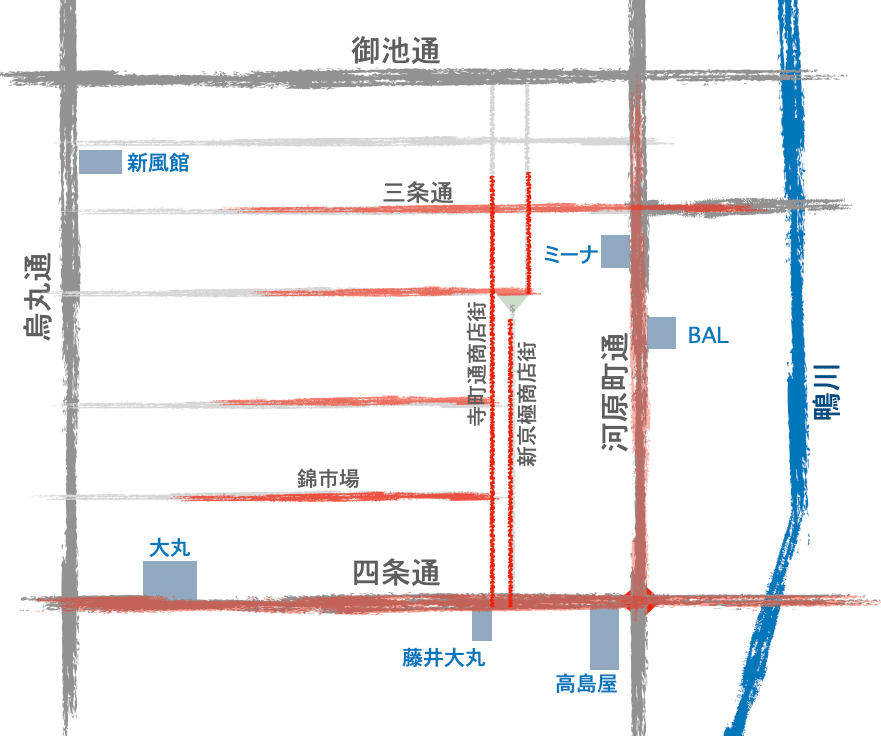京都市街名所新図 buyodo-corp-jing-ban-jing-du-