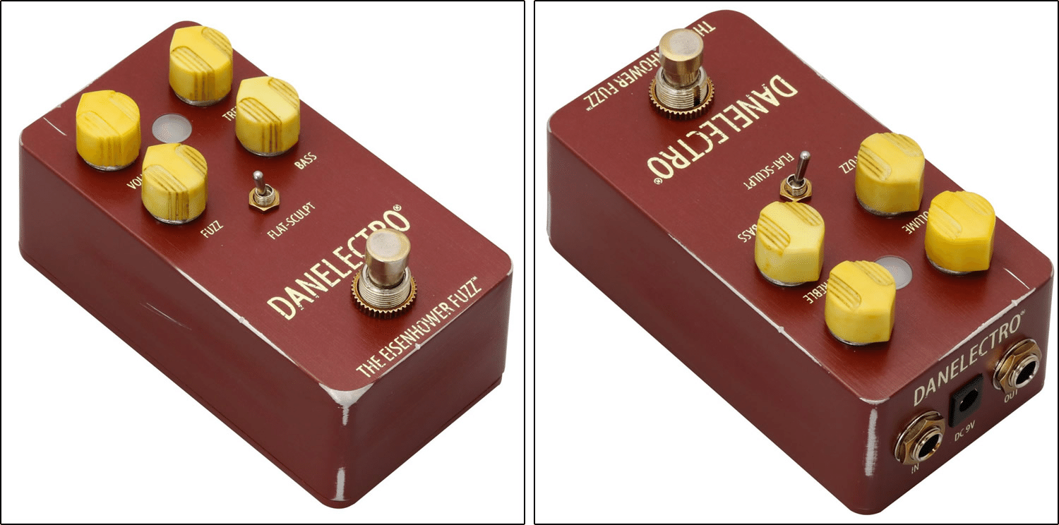 DANELECTRO EISENHOWER FUZZエフェクター danelectro / EISENHOWER FUZZ - △▽エフェクターレビューとメモ△▽