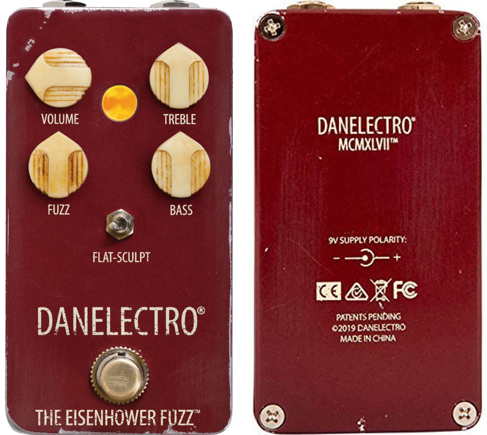 ダンエレクトロによる使いやすいオクターブファズ「THE EISENHOWER ダンエレクトロによる使いやすいオクターブファズ「THE EISENHOWER