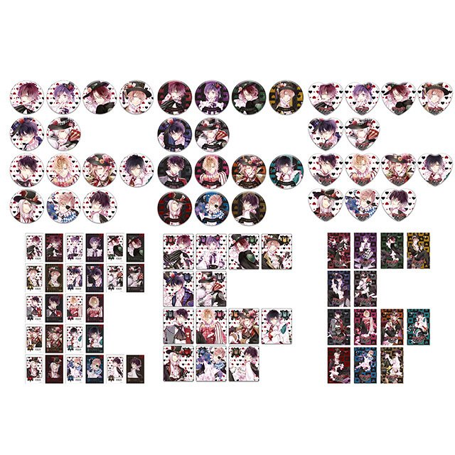 ディアラバ　グッズ　50点 🌹DIABOLIK LOVERS🌹 HEARTLAND♥VAMPIRES グッズ発売!! ｜Rejet