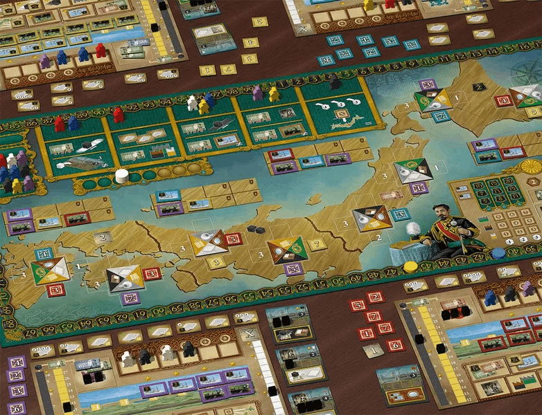 HobbyJAPAN - 明治維新　NIPPON ボードゲーム ボードゲーム ニッポン 明治維新 (NIPPON) リプレイ 前編 : ある