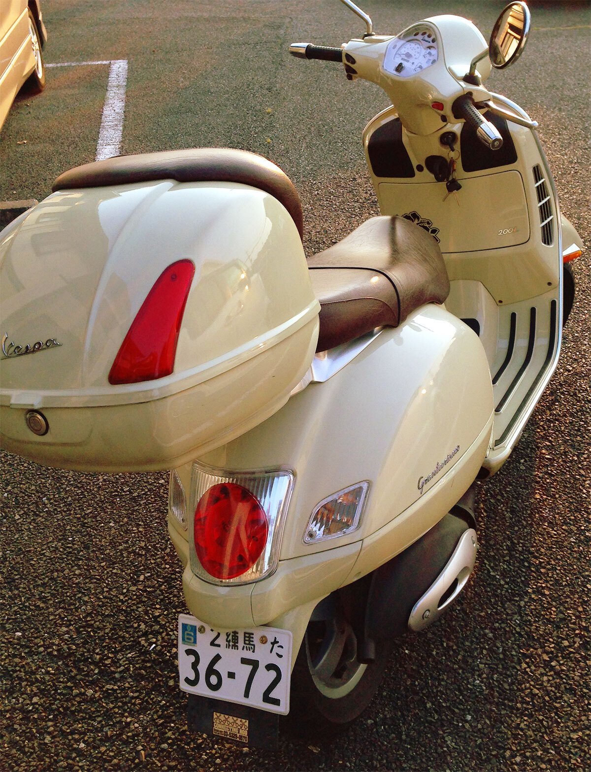 ベスパGT200L アプリリア アトランティック125 エンジン