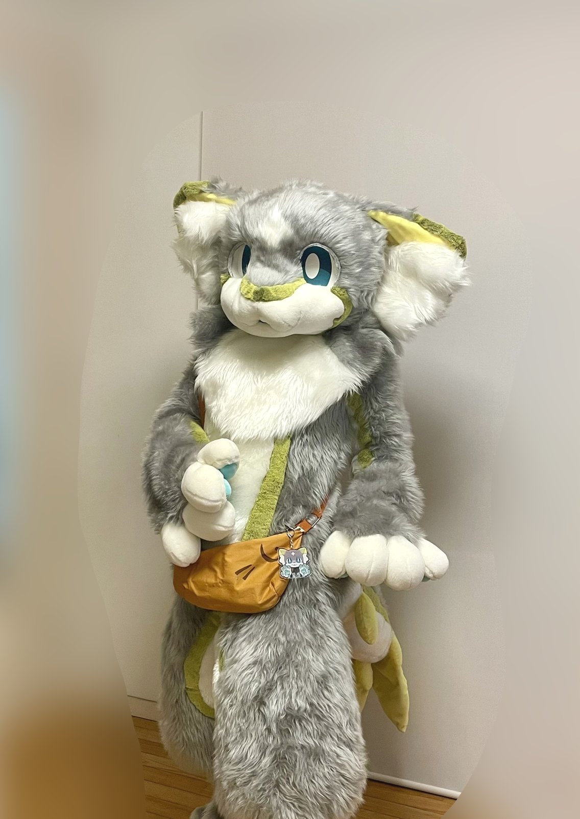 オーダーメイド 着ぐるみ ケモノ体 ブラウン Aタイプ オーダー