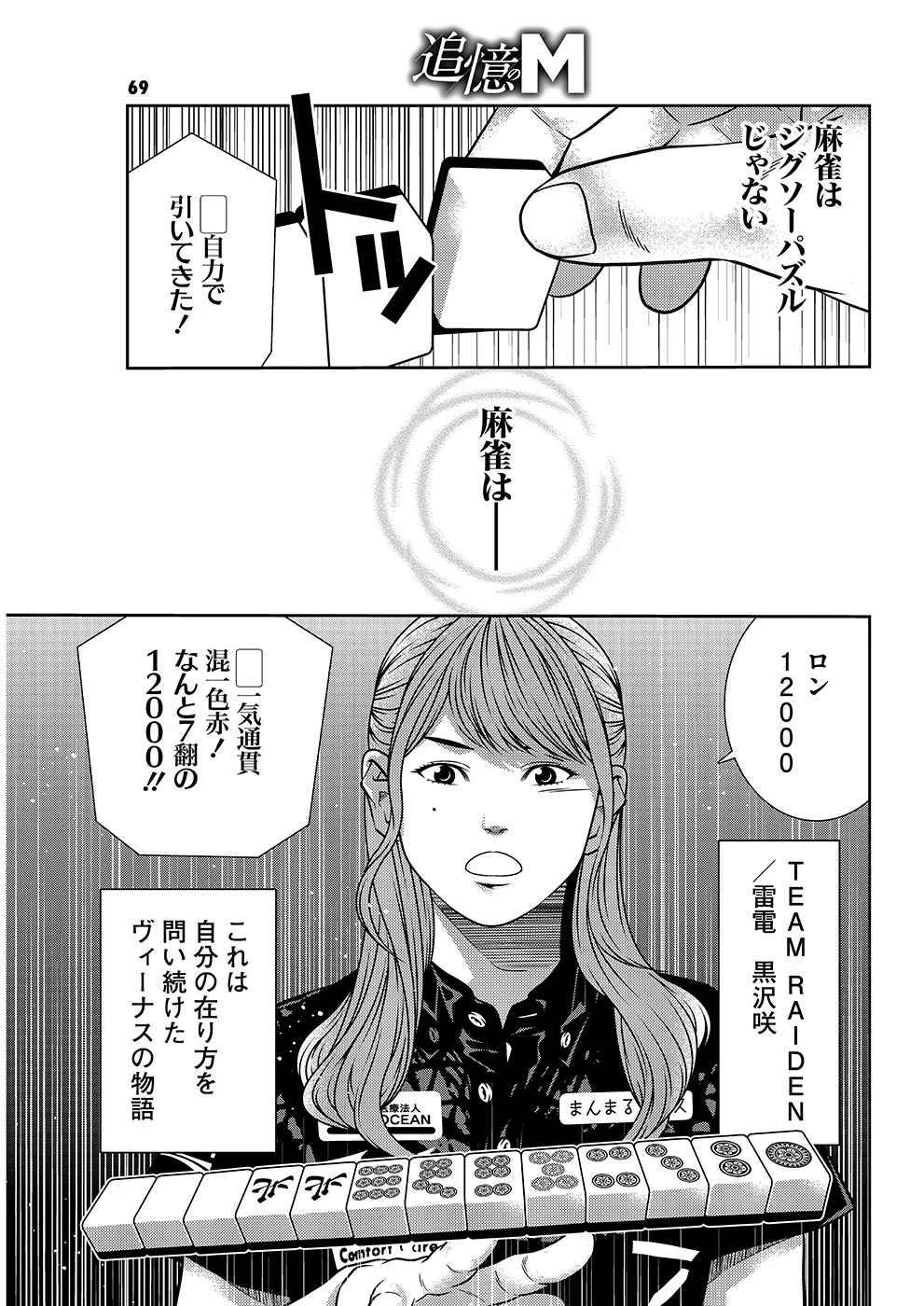 追憶のM54【黒沢咲】｜近代麻雀ノート